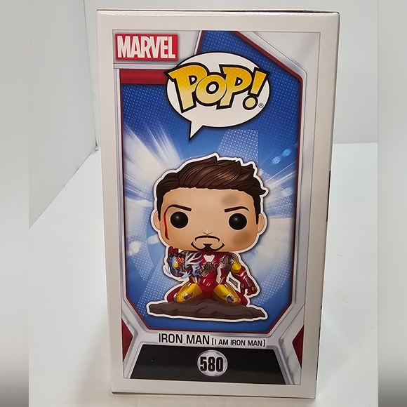 Funko Pop Marvel Avengers End Game PX Exclusive GITD 580 Iron Man - Picture 7 of 9